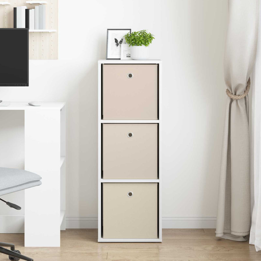 Dressoir met lade Wit 35 x 32 x 99,5 cm