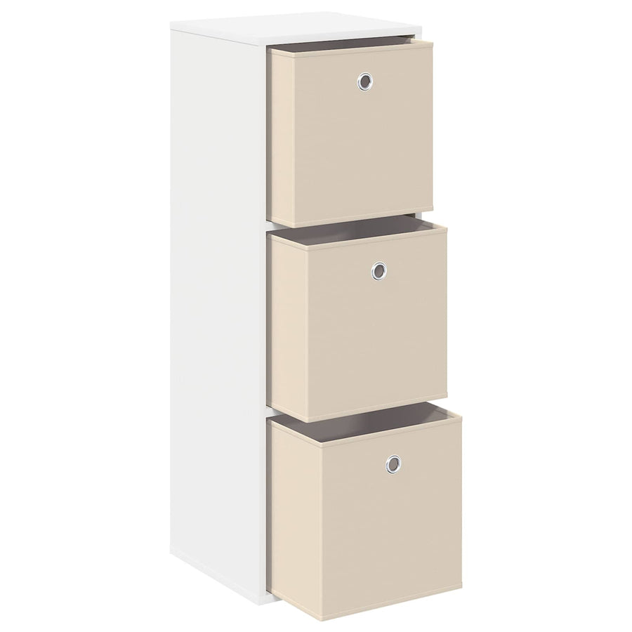 Dressoir met lade Wit 35 x 32 x 99,5 cm