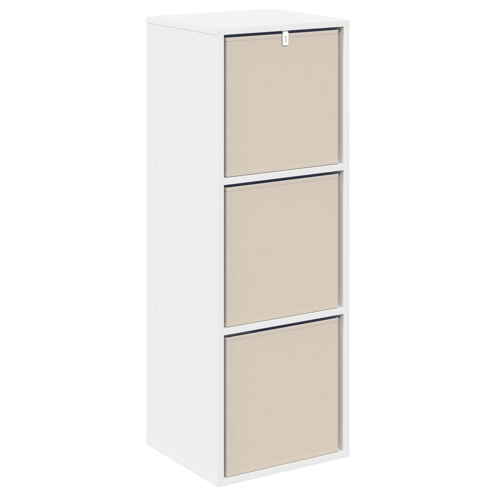 Dressoir met lade Wit 35 x 32 x 99,5 cm