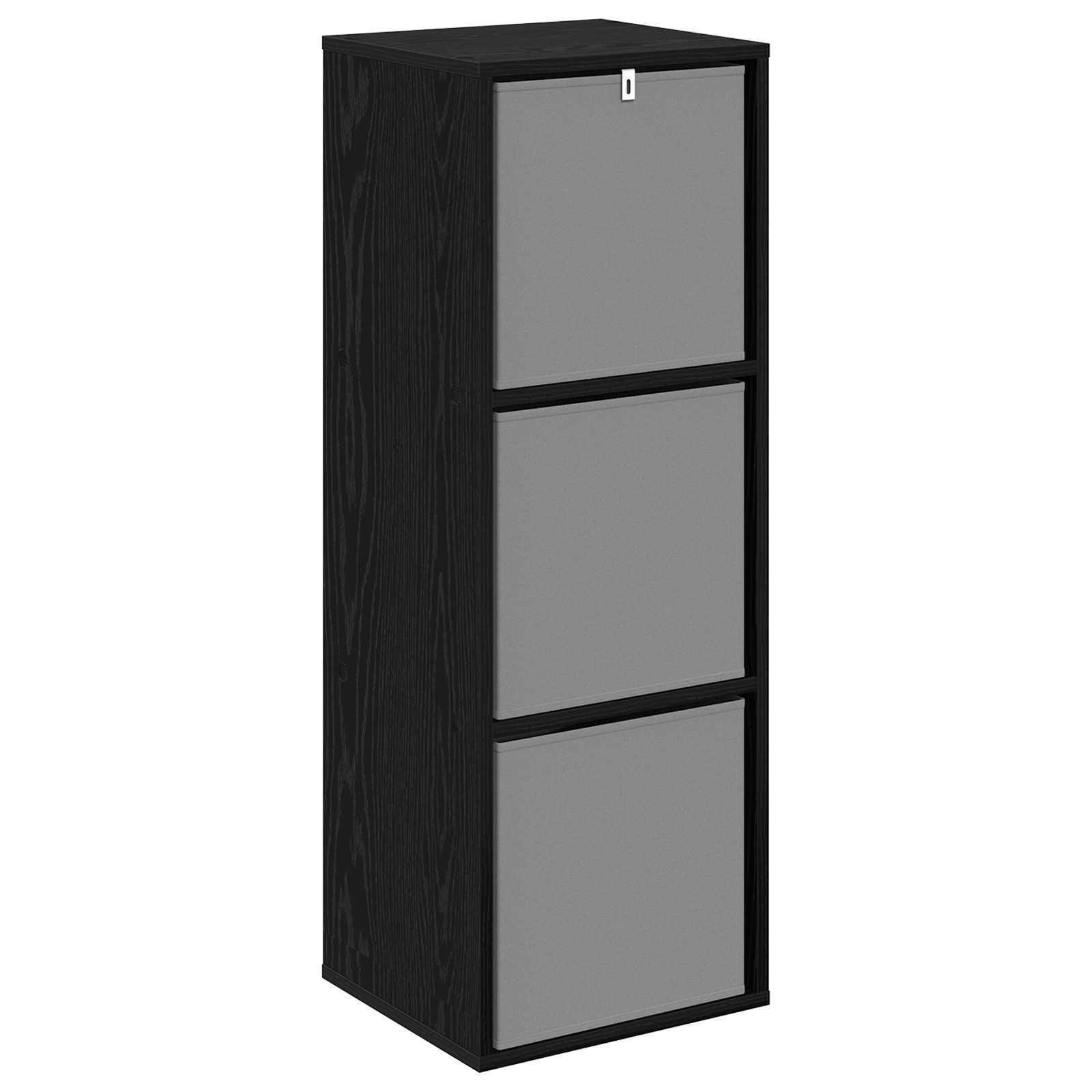 Dressoir met lade Zwart Eiken 35 x 32 x 99,5 cm