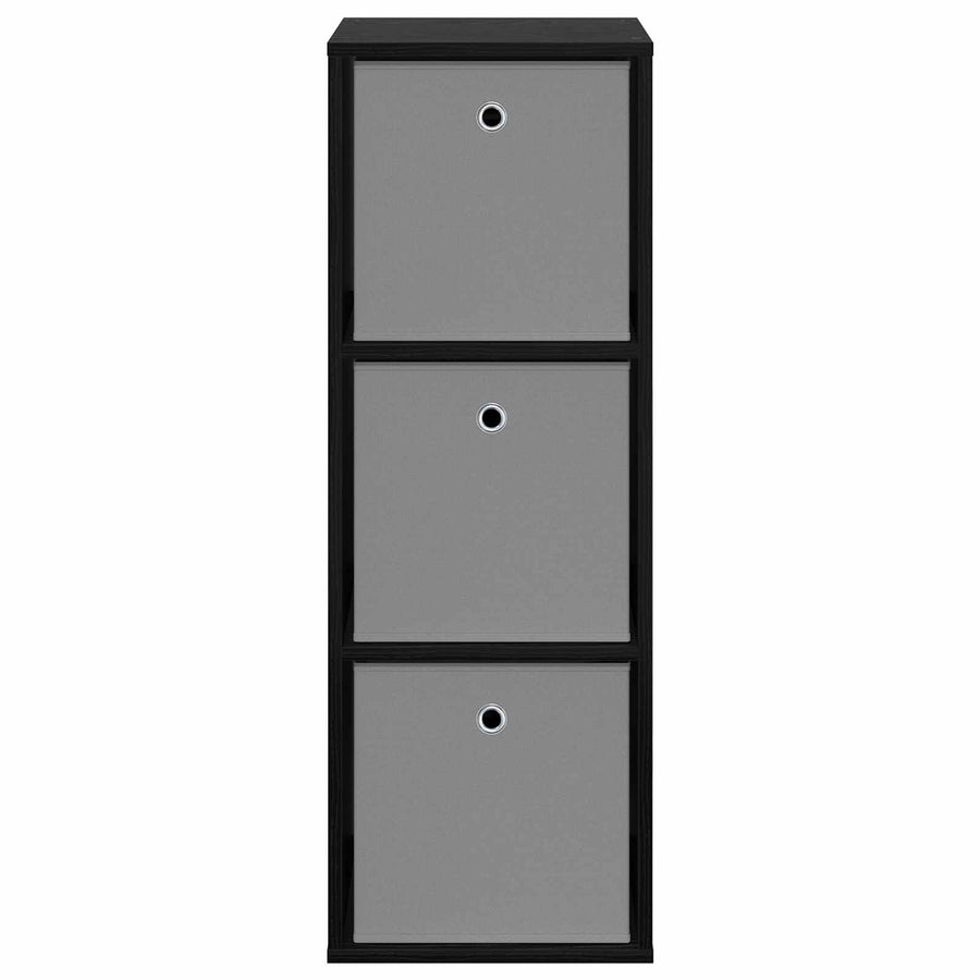 Dressoir met lade Zwart Eiken 35 x 32 x 99,5 cm