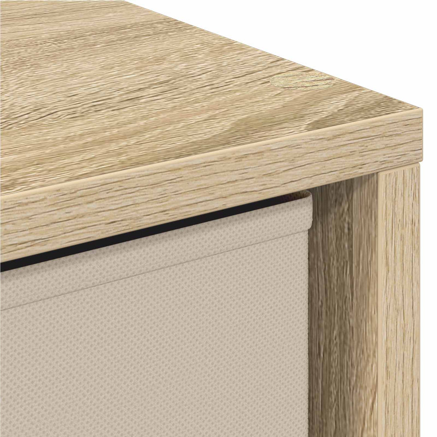 Dressoir met lade Sonoma Eiken 35 x 32 x 99,5 cm