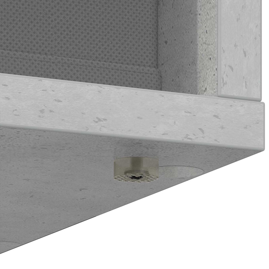 Dressoir met lade Beton Grijs 35 x 32 x 99,5 cm