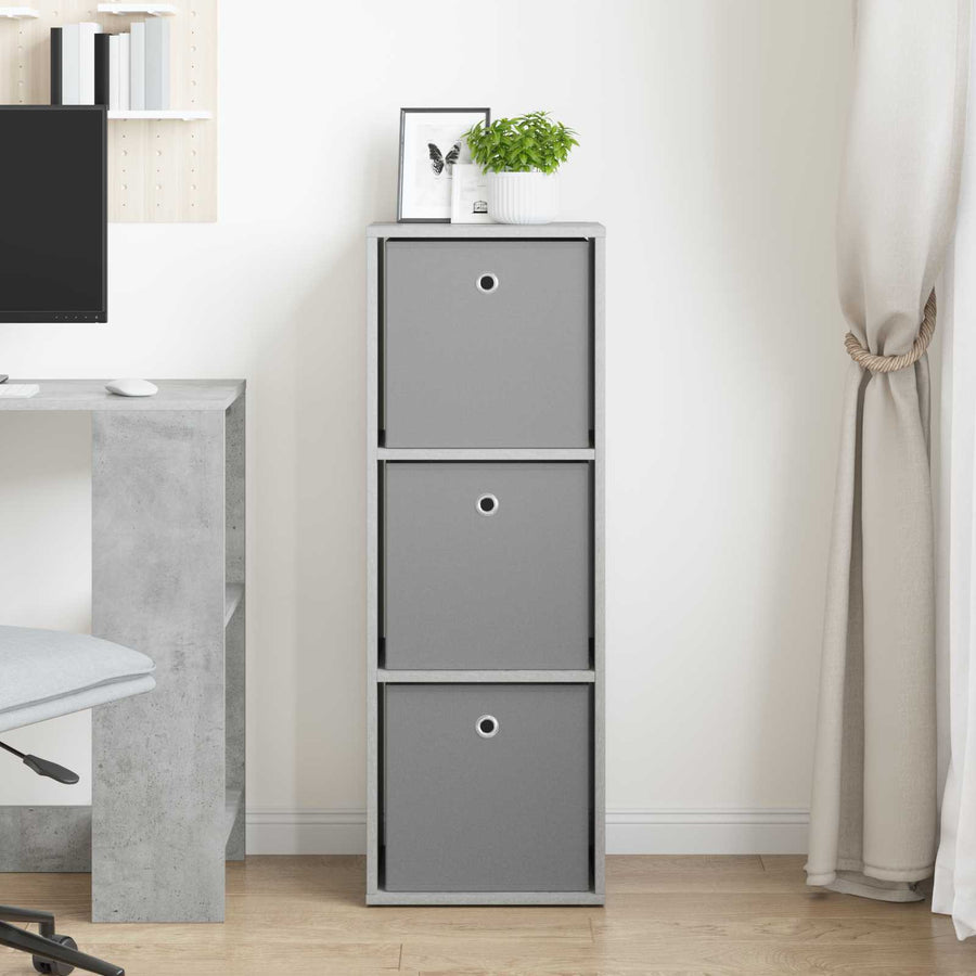 Dressoir met lade Beton Grijs 35 x 32 x 99,5 cm