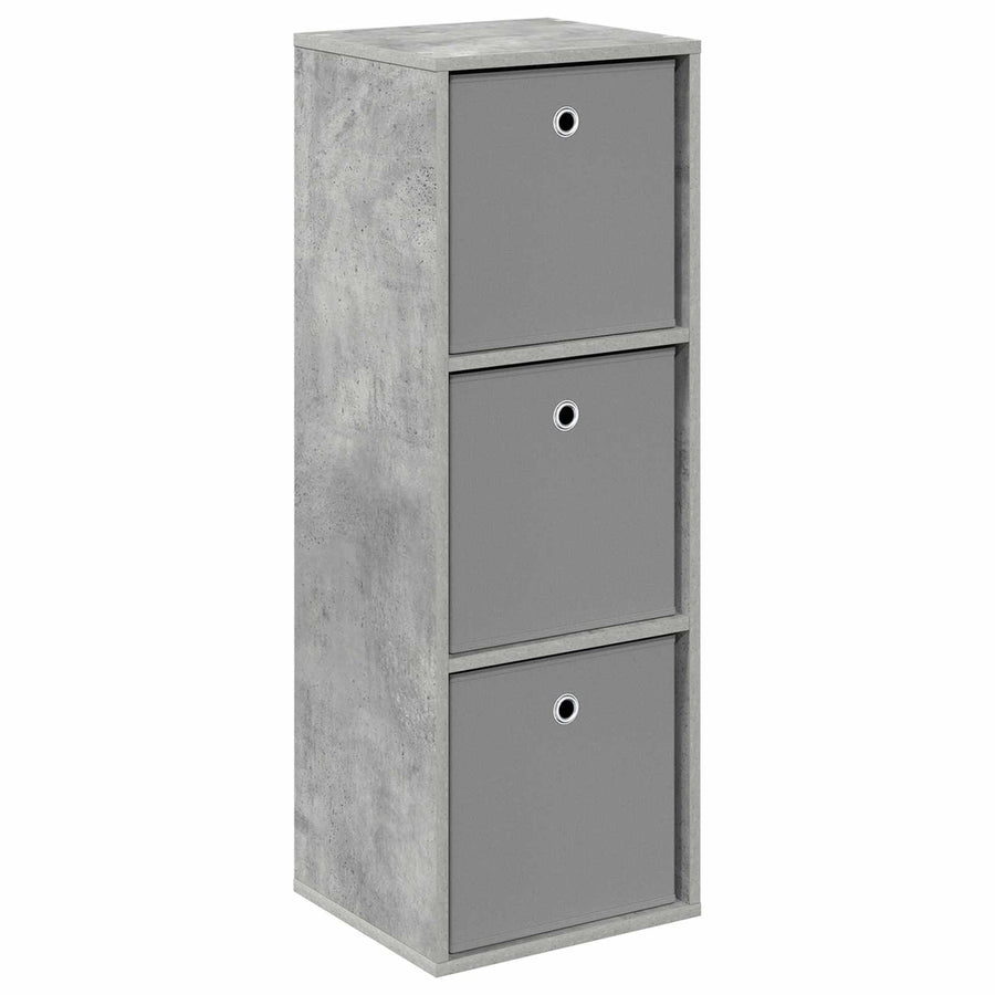 Dressoir met lade Beton Grijs 35 x 32 x 99,5 cm