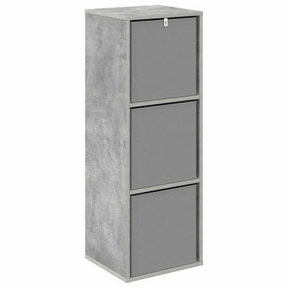 Dressoir met lade Beton Grijs 35 x 32 x 99,5 cm