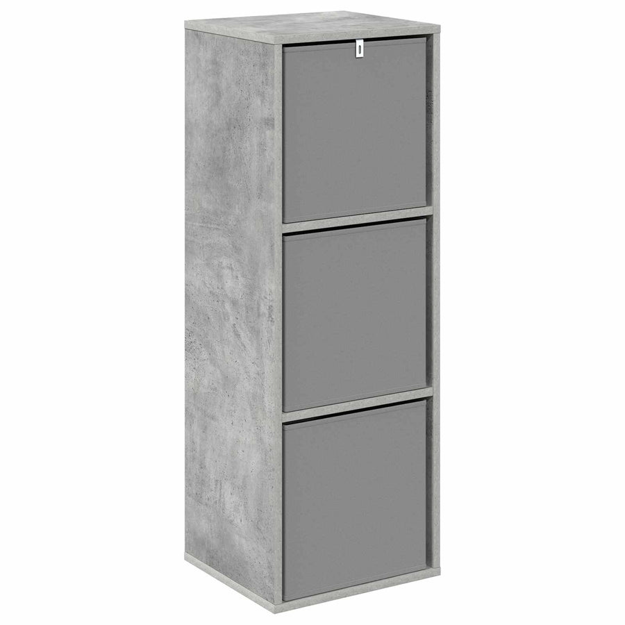 Dressoir met lade Beton Grijs 35 x 32 x 99,5 cm
