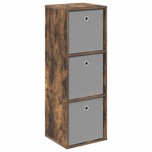 Dressoir met lade Gerookt eiken 35 x 32 x 99,5 cm
