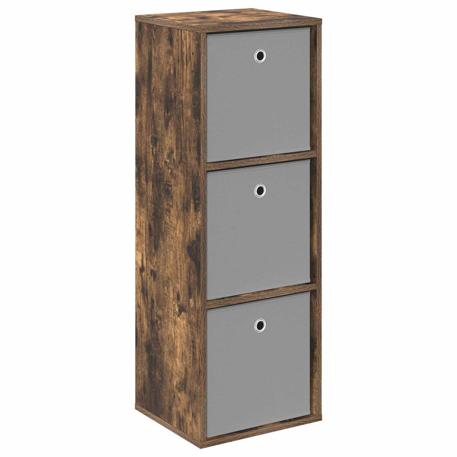 Dressoir met lade Gerookt eiken 35 x 32 x 99,5 cm