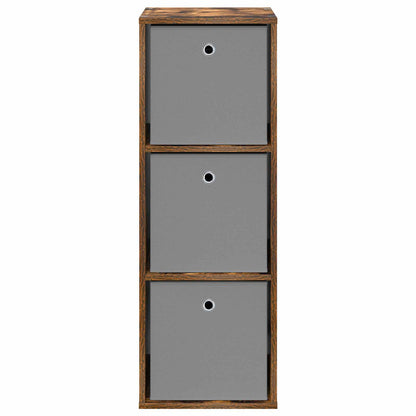 Dressoir met lade Gerookt eiken 35 x 32 x 99,5 cm