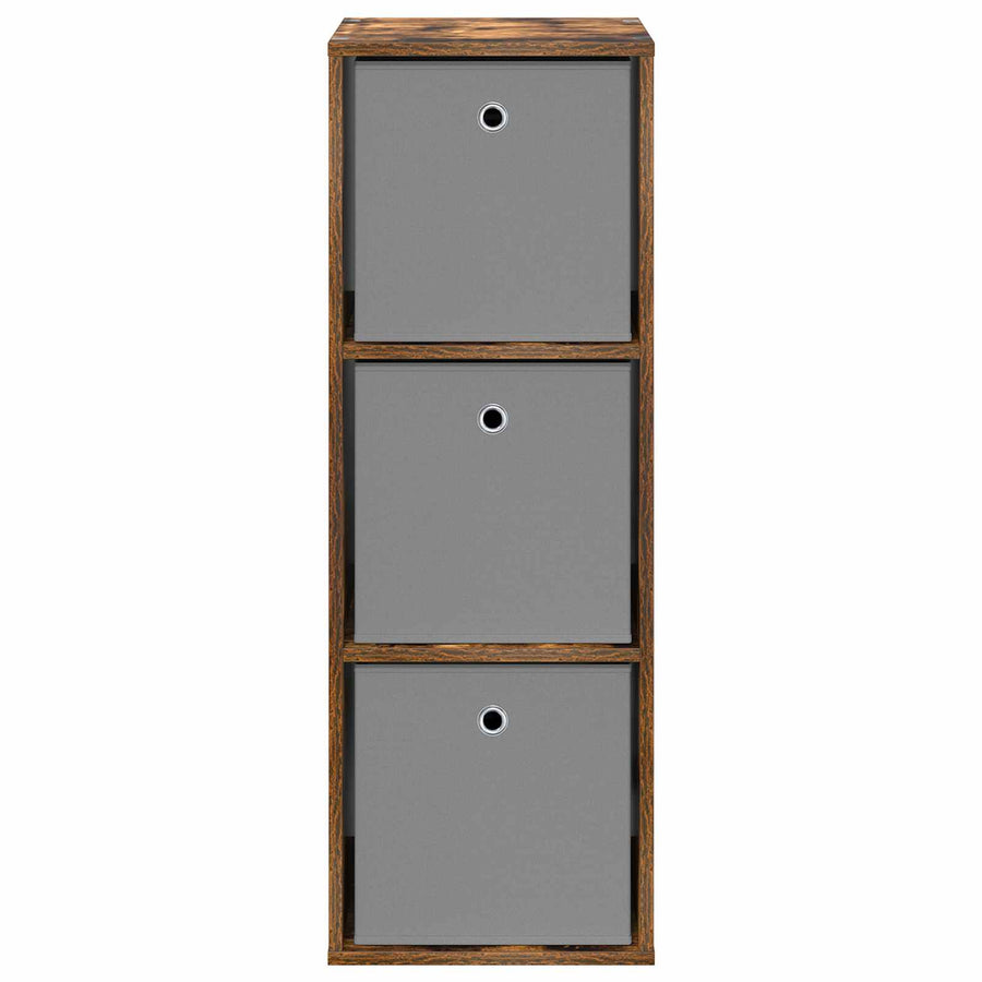 Dressoir met lade Gerookt eiken 35 x 32 x 99,5 cm