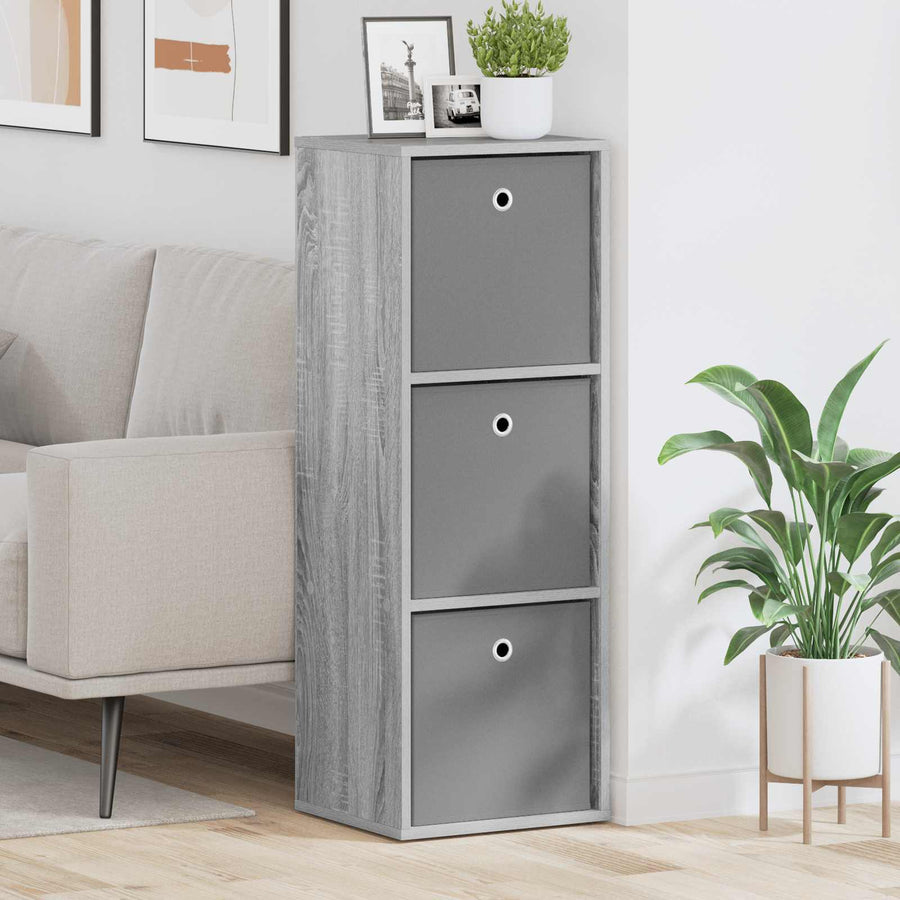 Dressoir met lade Grijs Sonoma 35 x 32 x 99,5 cm