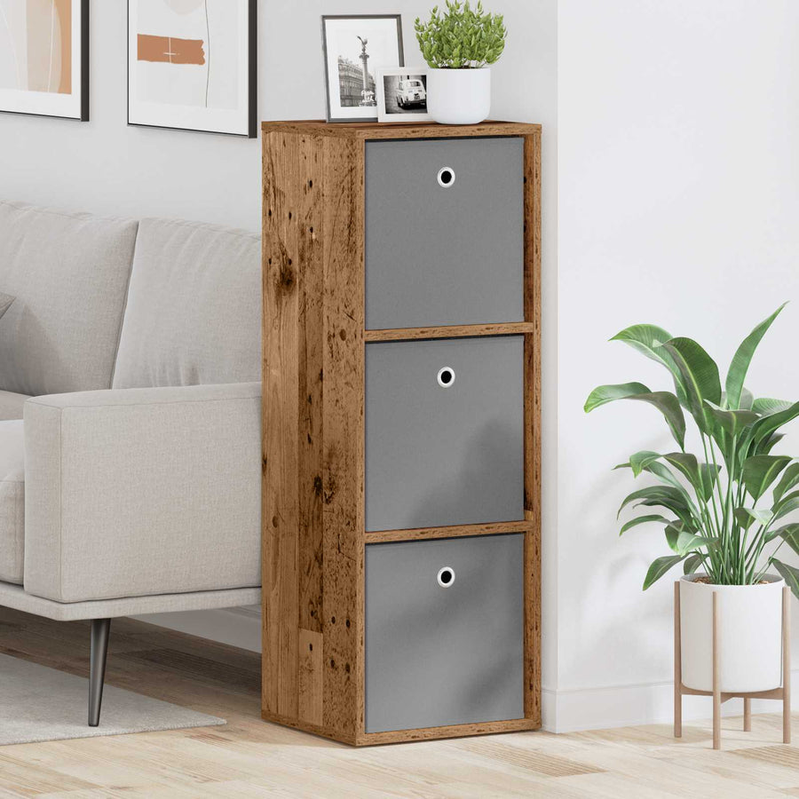Dressoir met lade Oudhout 35 x 32 x 99,5 cm