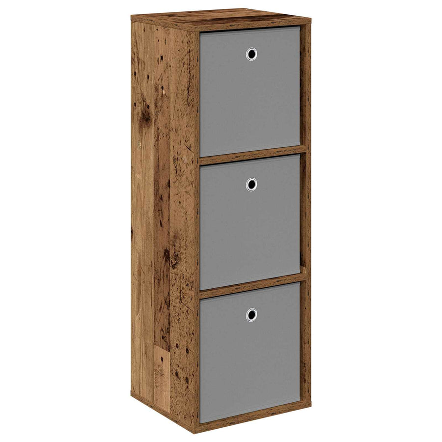 Dressoir met lade Oudhout 35 x 32 x 99,5 cm