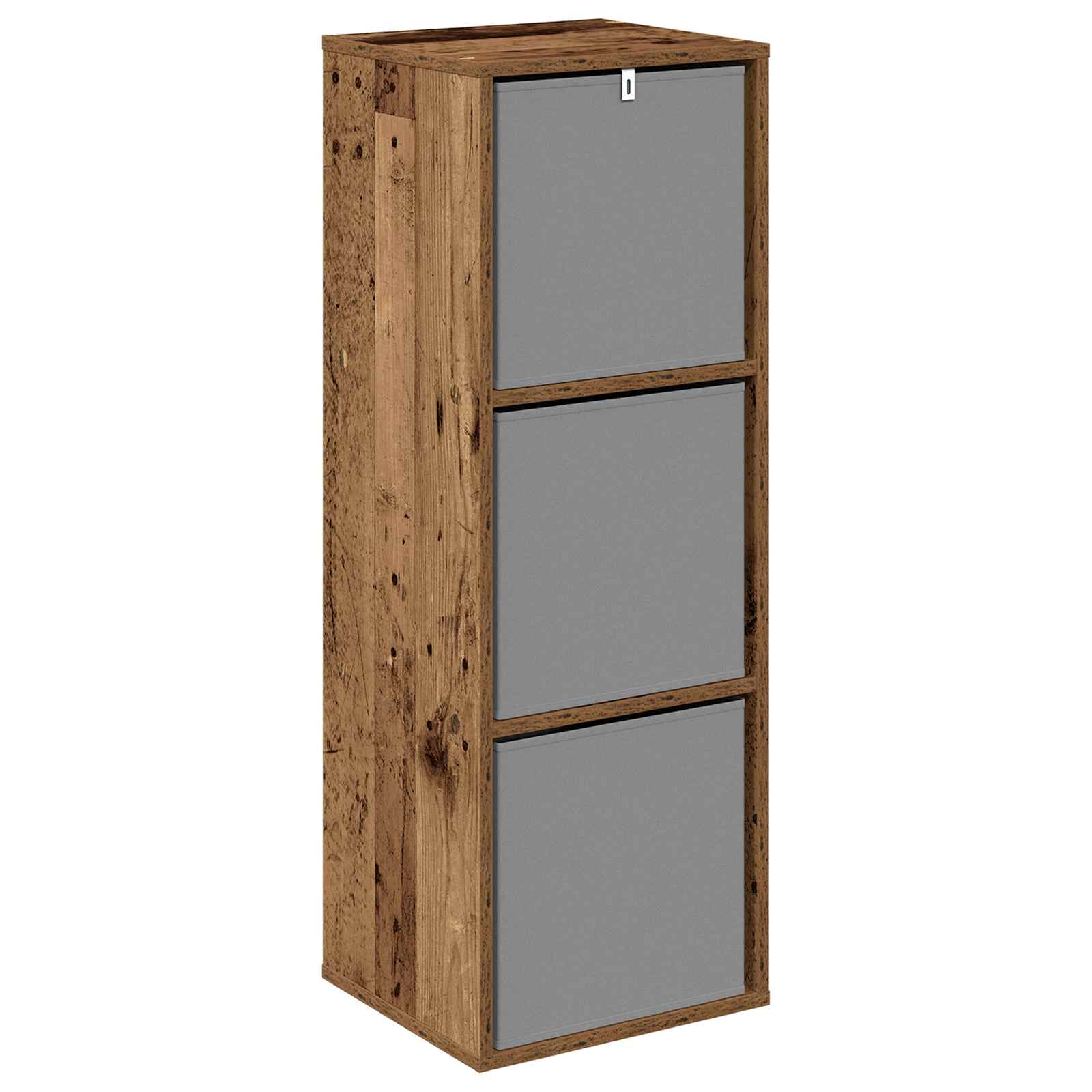 Dressoir met lade Oudhout 35 x 32 x 99,5 cm