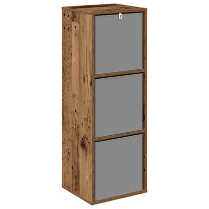 Dressoir met lade Oudhout 35 x 32 x 99,5 cm