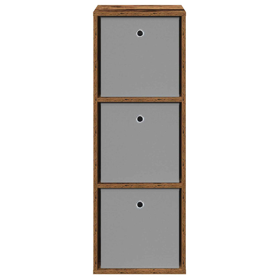 Dressoir met lade Oudhout 35 x 32 x 99,5 cm