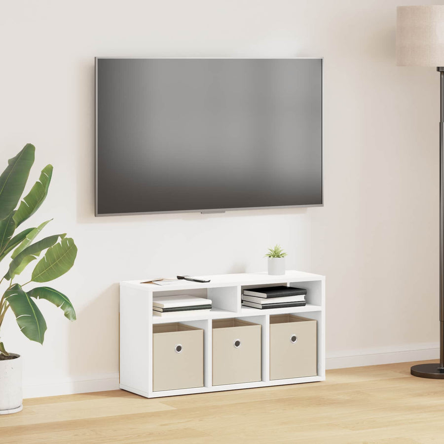 Laagkast met lade Wit 72 x 22,5 x 38 cm