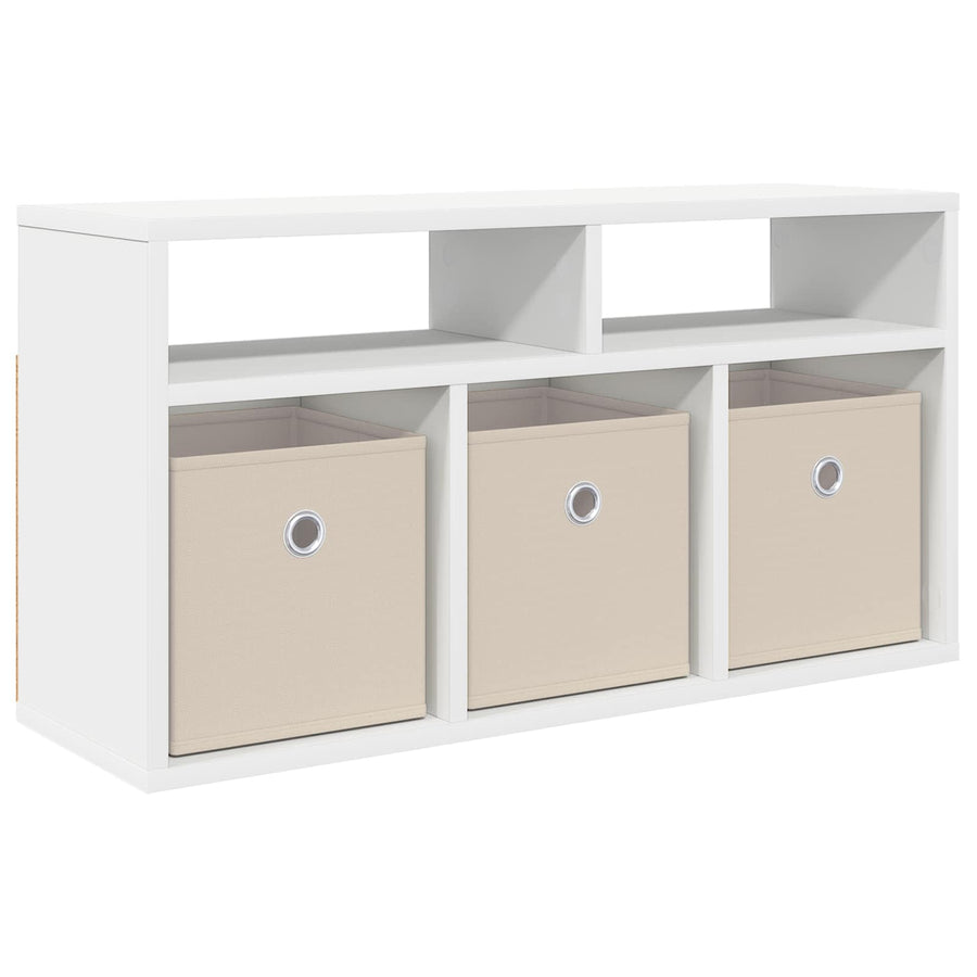 Laagkast met lade Wit 72 x 22,5 x 38 cm