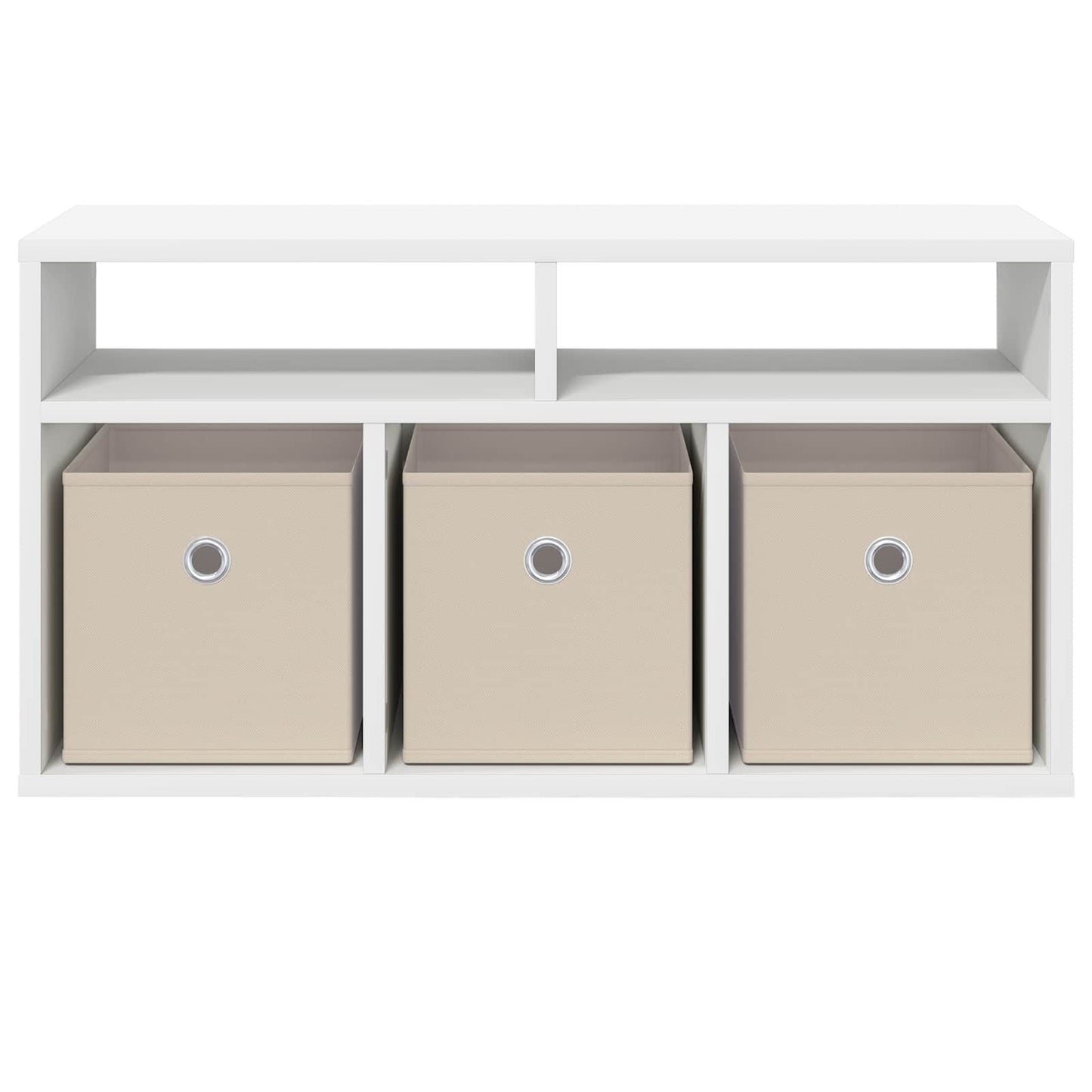 Laagkast met lade Wit 72 x 22,5 x 38 cm