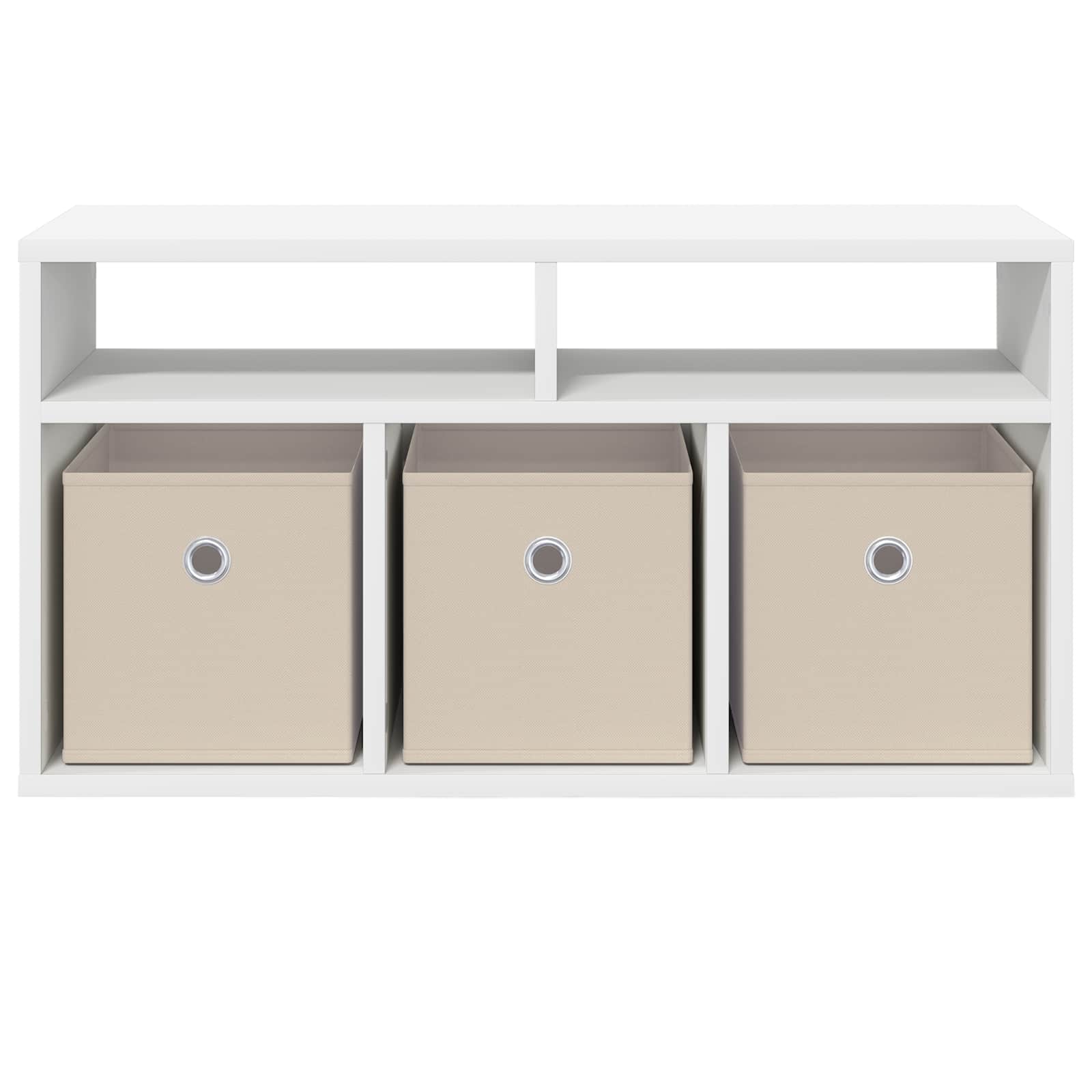 Laagkast met lade Wit 72 x 22,5 x 38 cm