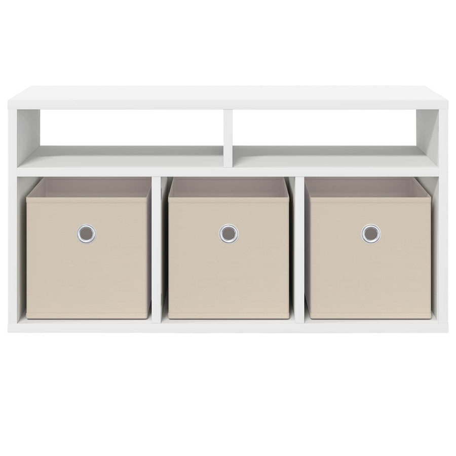 Laagkast met lade Wit 72 x 22,5 x 38 cm