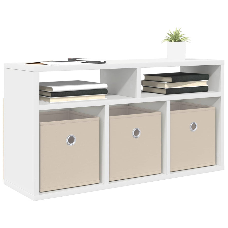 Laagkast met lade Wit 72 x 22,5 x 38 cm