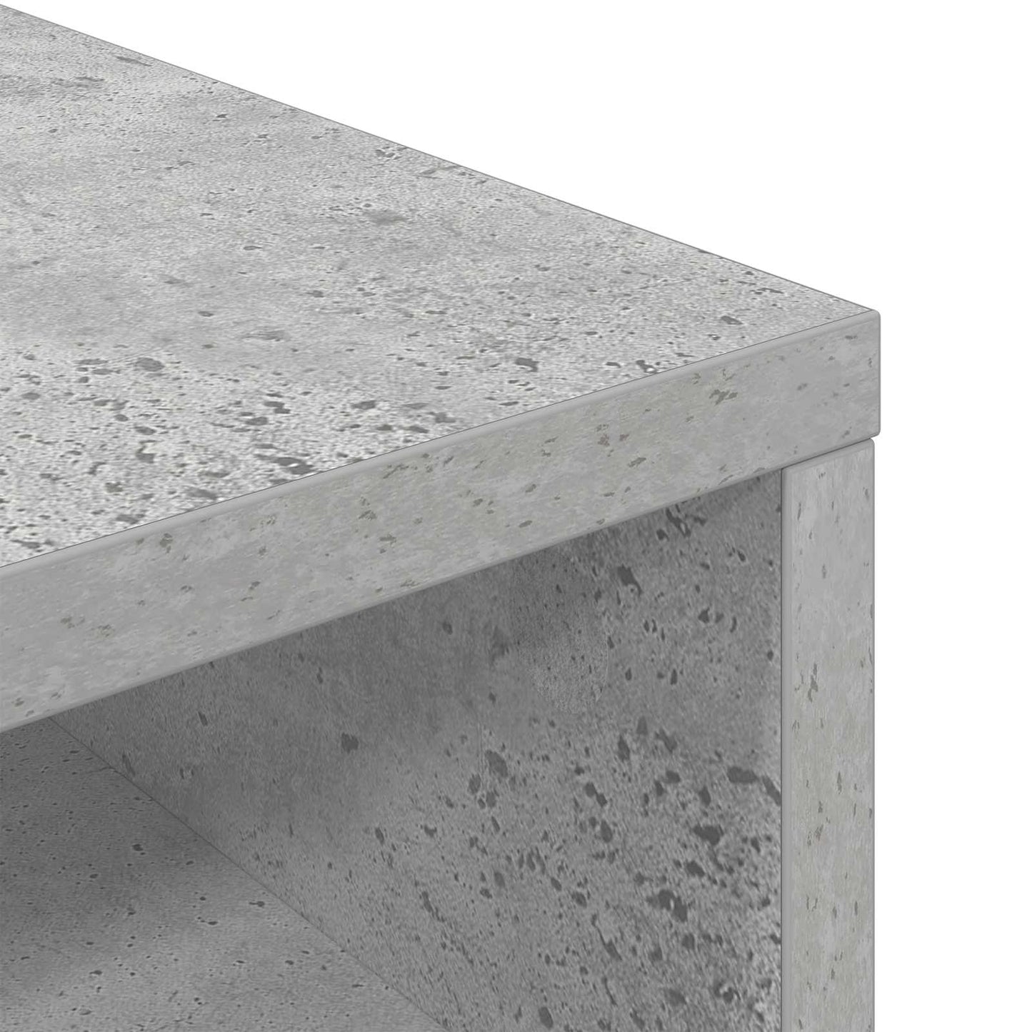 Laagkast met lade Beton Grijs 72 x 22,5 x 38 cm