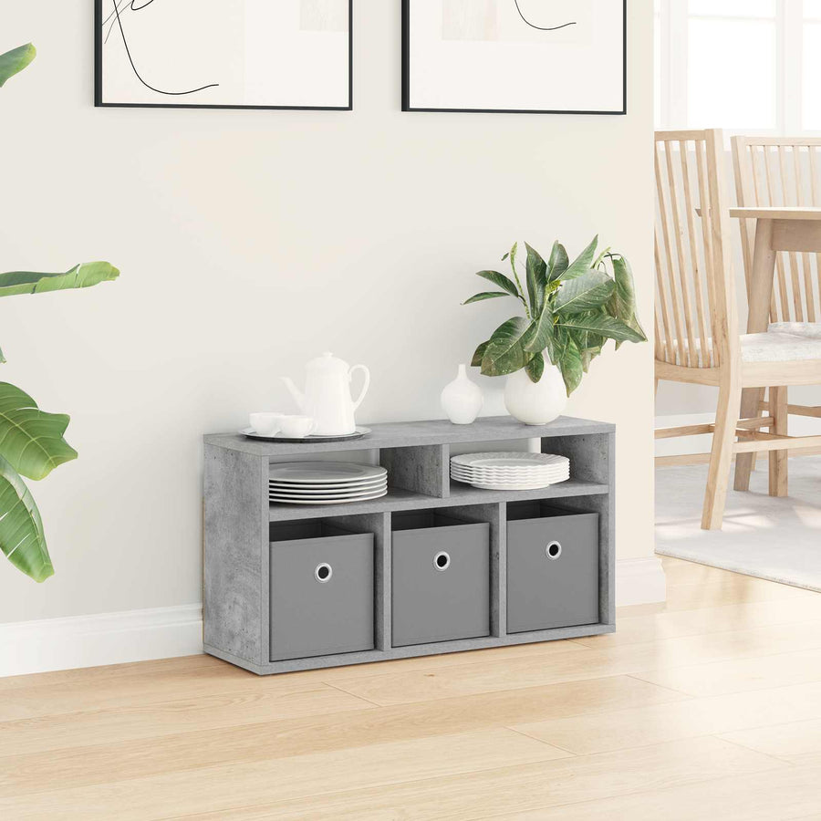 Laagkast met lade Beton Grijs 72 x 22,5 x 38 cm