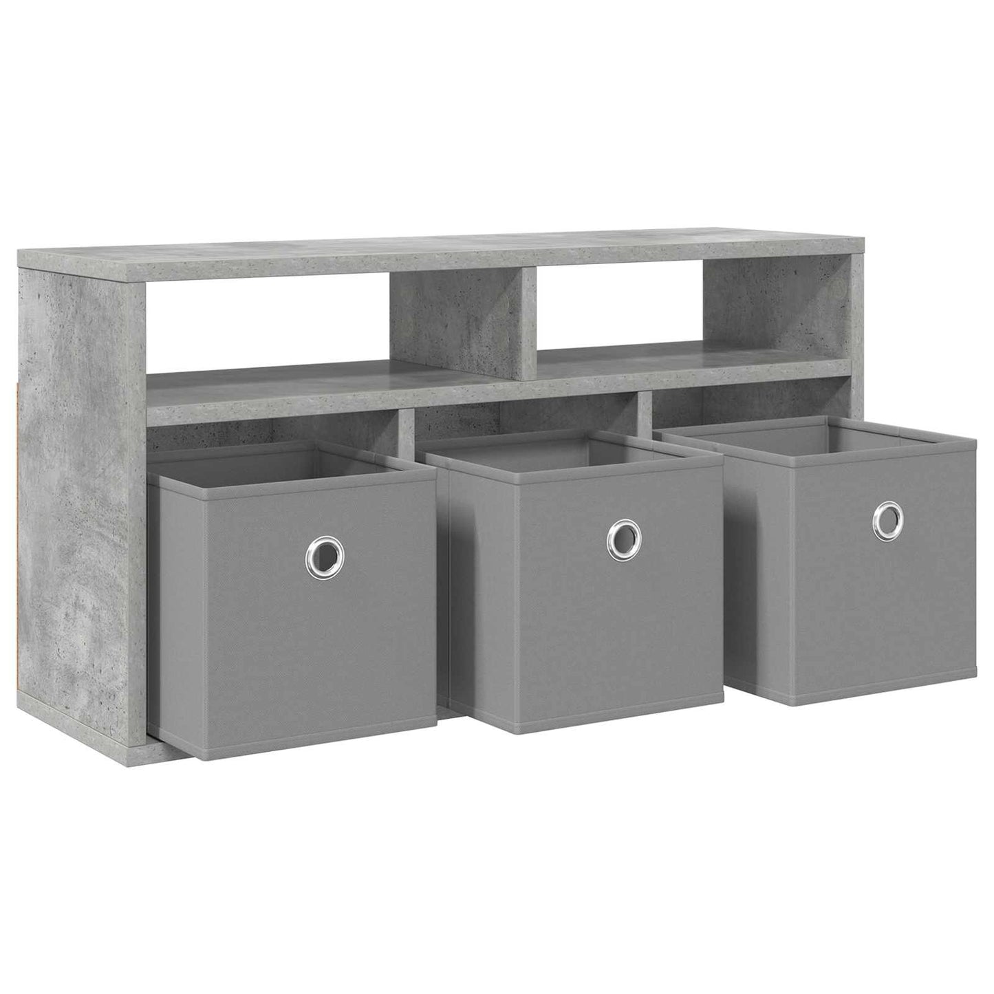 Laagkast met lade Beton Grijs 72 x 22,5 x 38 cm