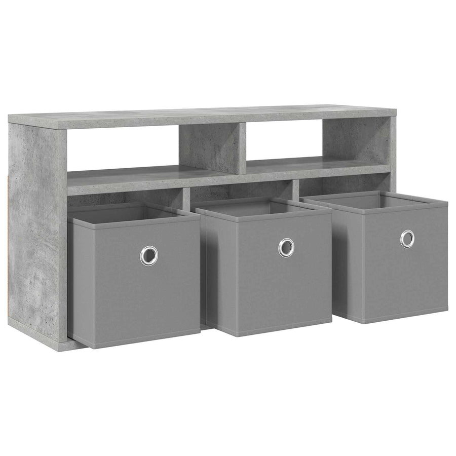 Laagkast met lade Beton Grijs 72 x 22,5 x 38 cm