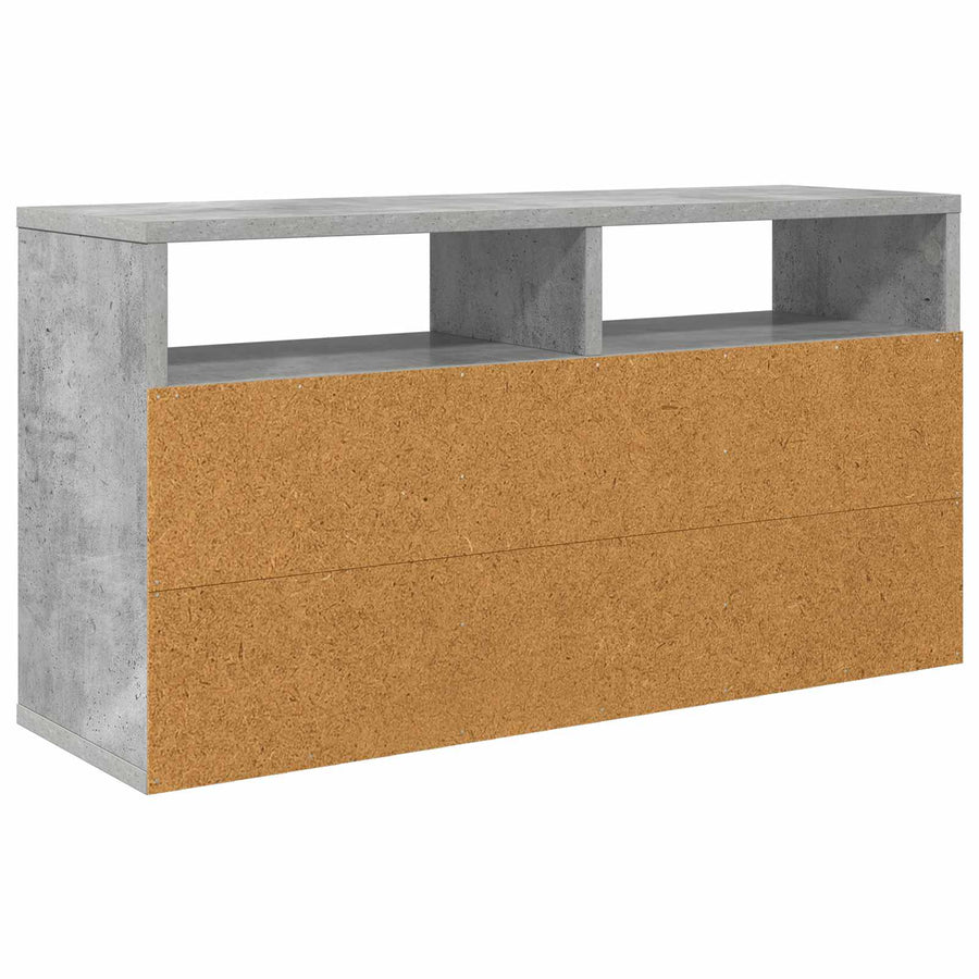 Laagkast met lade Beton Grijs 72 x 22,5 x 38 cm