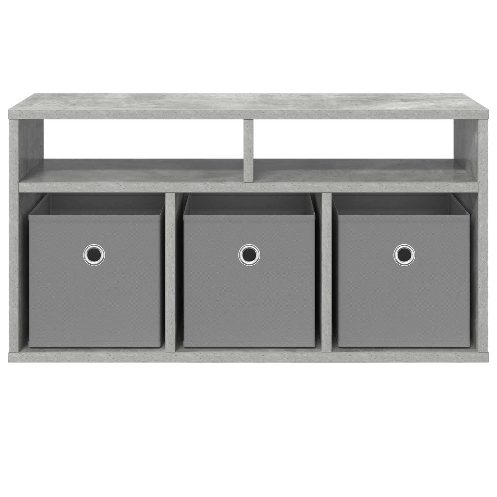 Laagkast met lade Beton Grijs 72 x 22,5 x 38 cm