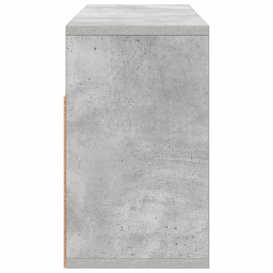 Laagkast met lade Beton Grijs 72 x 22,5 x 38 cm