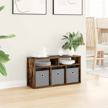 Laagkast met lade Gerookt eiken 72 x 22,5 x 38 cm