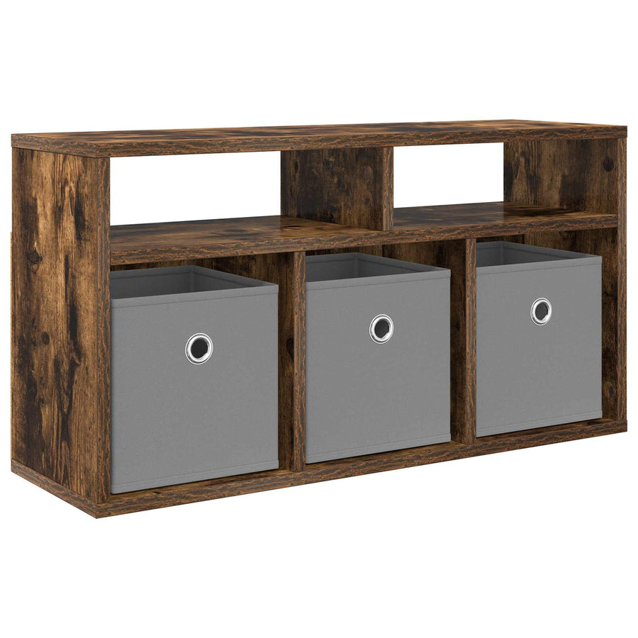 Laagkast met lade Gerookt eiken 72 x 22,5 x 38 cm