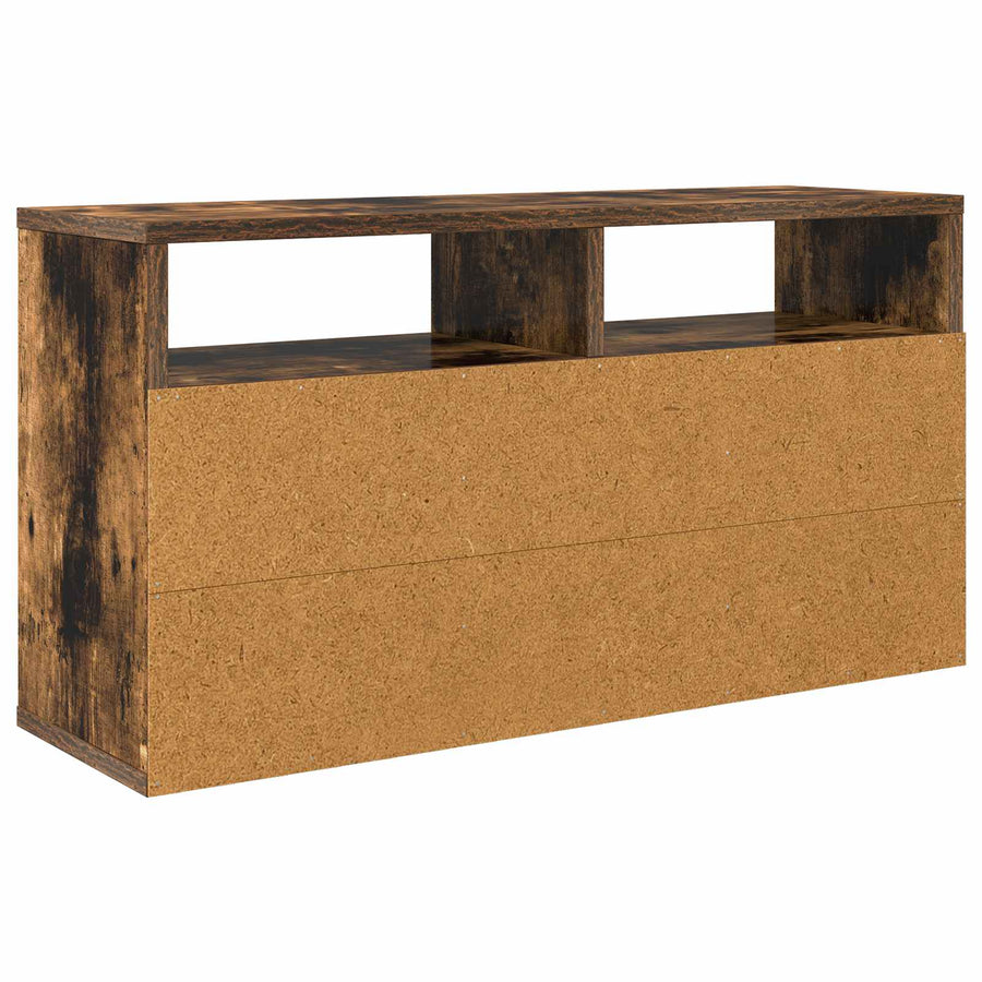 Laagkast met lade Gerookt eiken 72 x 22,5 x 38 cm
