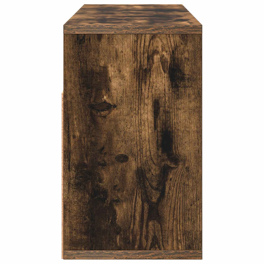 Laagkast met lade Gerookt eiken 72 x 22,5 x 38 cm