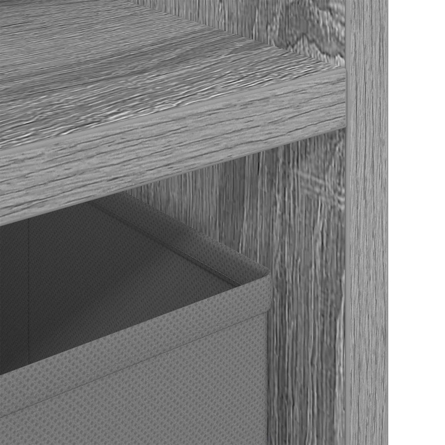 Laagkast met lade Grijs Sonoma 72 x 22,5 x 38 cm