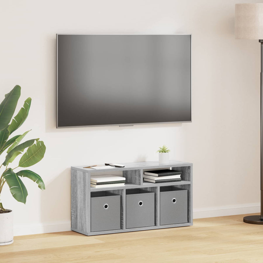Laagkast met lade Grijs Sonoma 72 x 22,5 x 38 cm