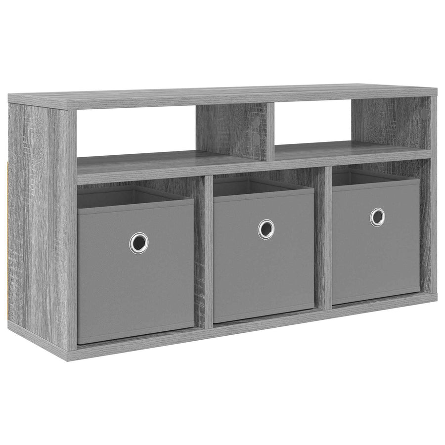 Laagkast met lade Grijs Sonoma 72 x 22,5 x 38 cm
