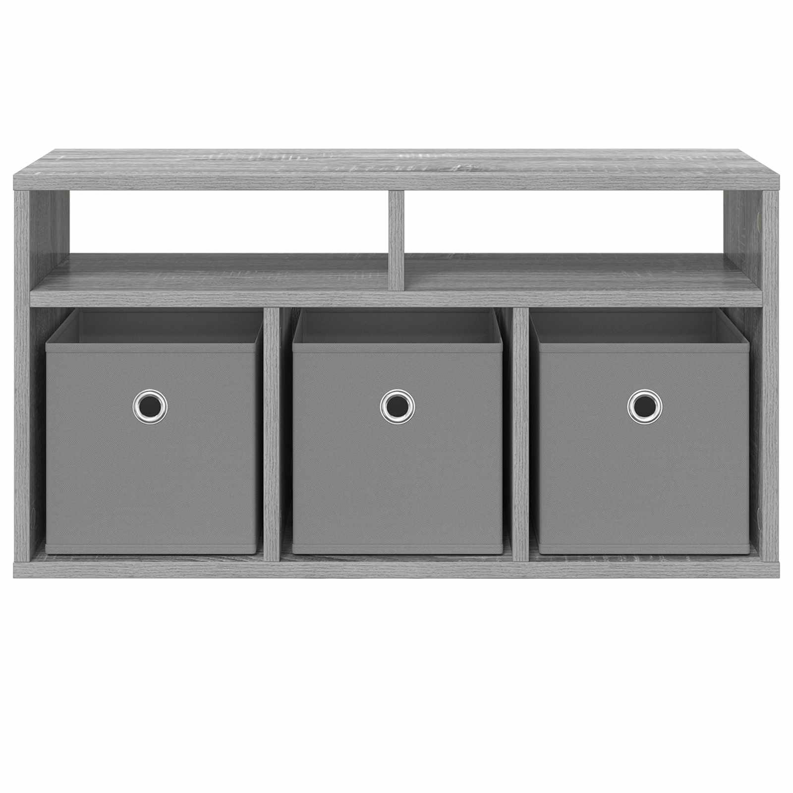 Laagkast met lade Grijs Sonoma 72 x 22,5 x 38 cm