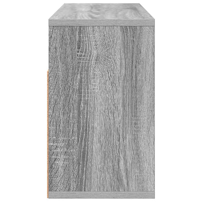 Laagkast met lade Grijs Sonoma 72 x 22,5 x 38 cm