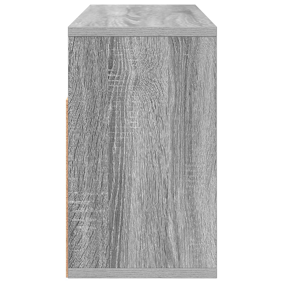 Laagkast met lade Grijs Sonoma 72 x 22,5 x 38 cm