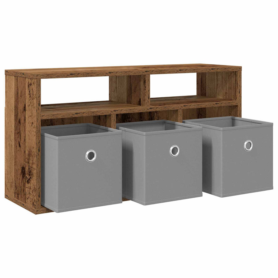 Laagkast met lade Oudhout 72 x 22,5 x 38 cm