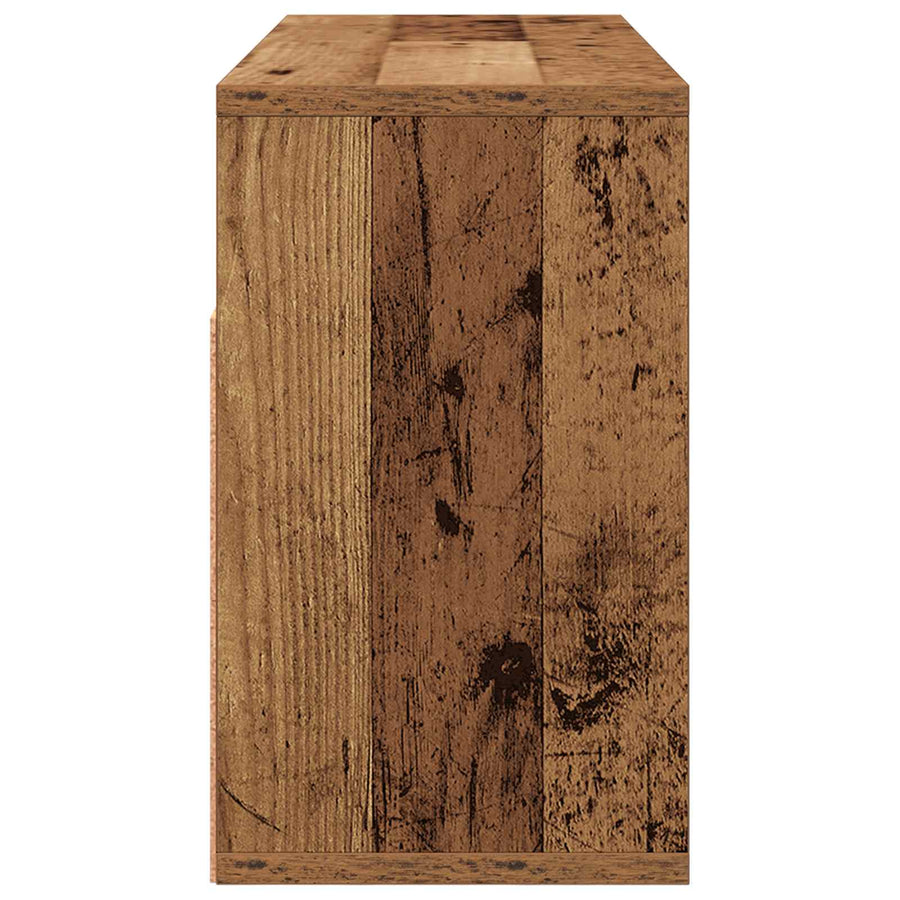 Laagkast met lade Oudhout 72 x 22,5 x 38 cm