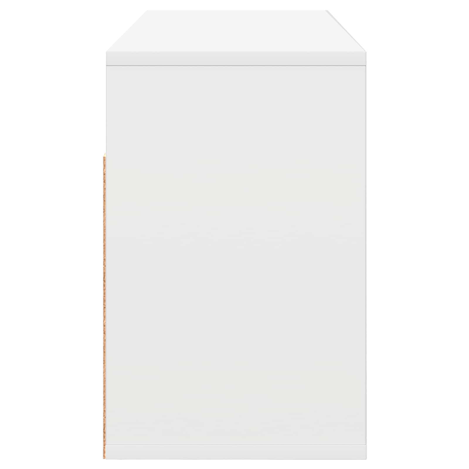 Laagkast met lade Wit 87 x 27,5 x 43 cm