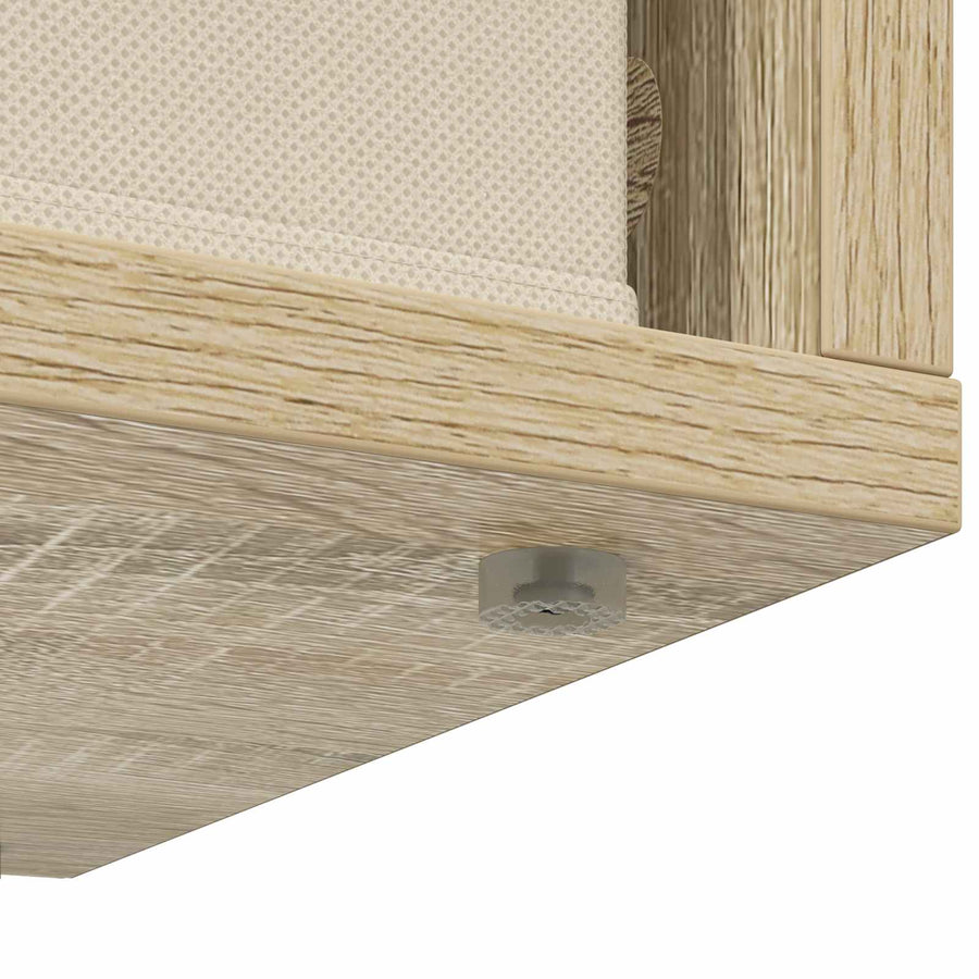 Laagkast met lade Sonoma Eiken 87 x 27,5 x 43 cm