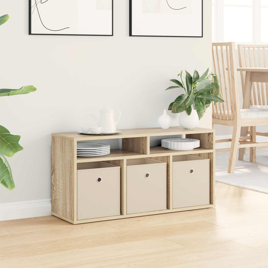 Laagkast met lade Sonoma Eiken 87 x 27,5 x 43 cm