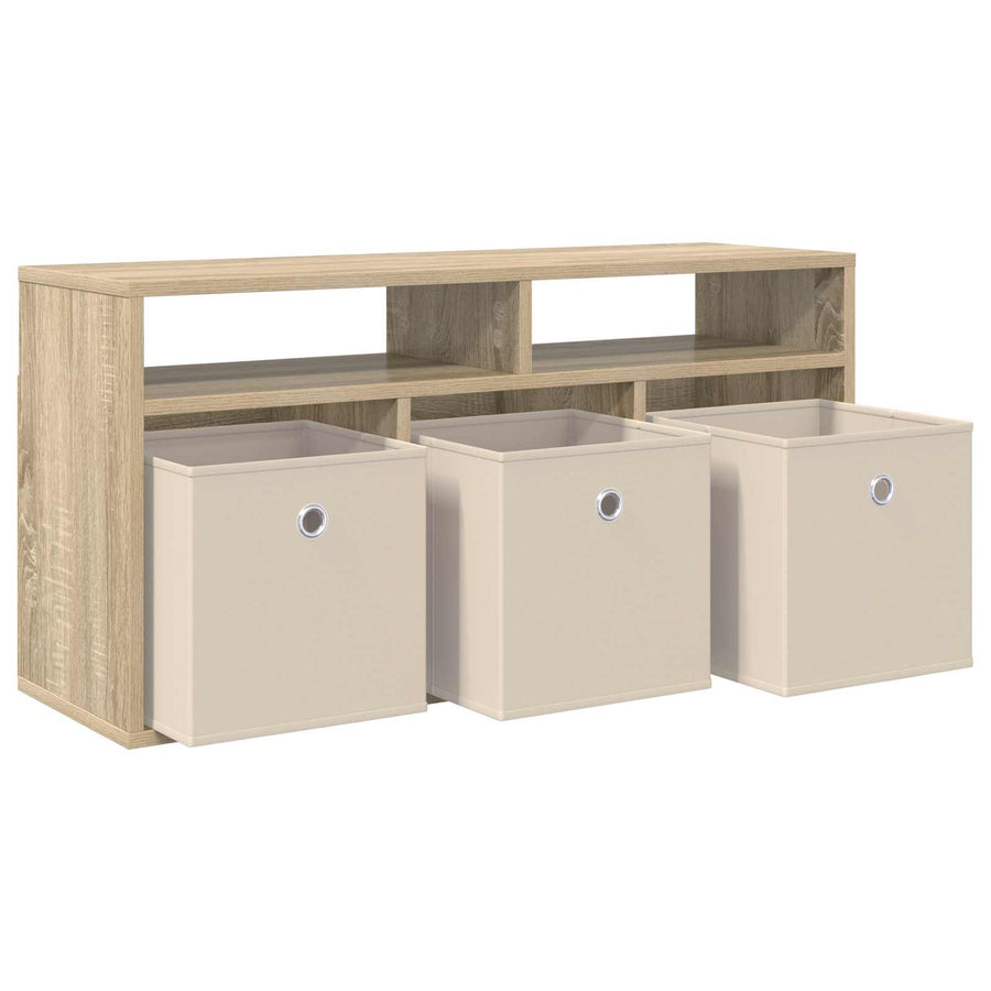 Laagkast met lade Sonoma Eiken 87 x 27,5 x 43 cm